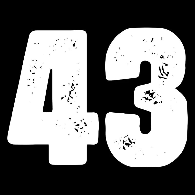 43 Maillot numéro