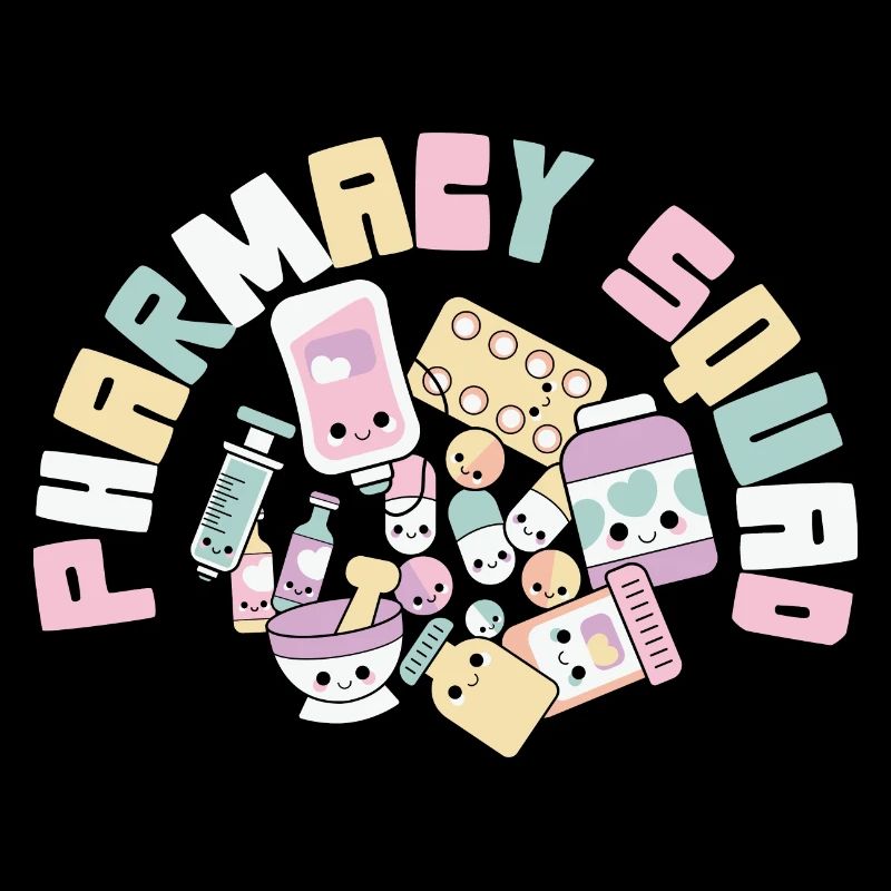 Pharmacy Squad Pharmacist Life Pharmacology