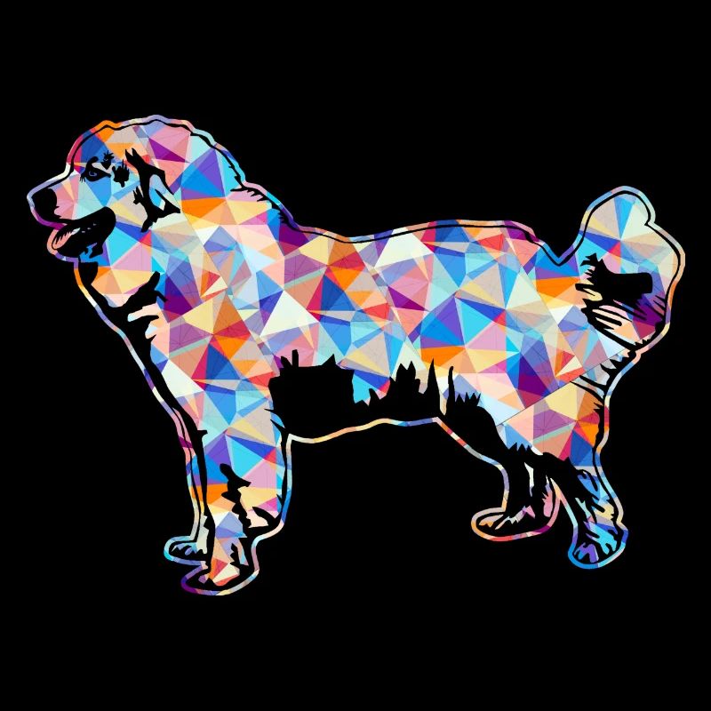 Great Pyrenees Geometric