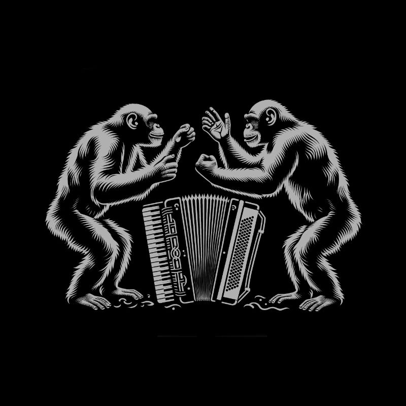 Duo d’accordéon dans la jungle