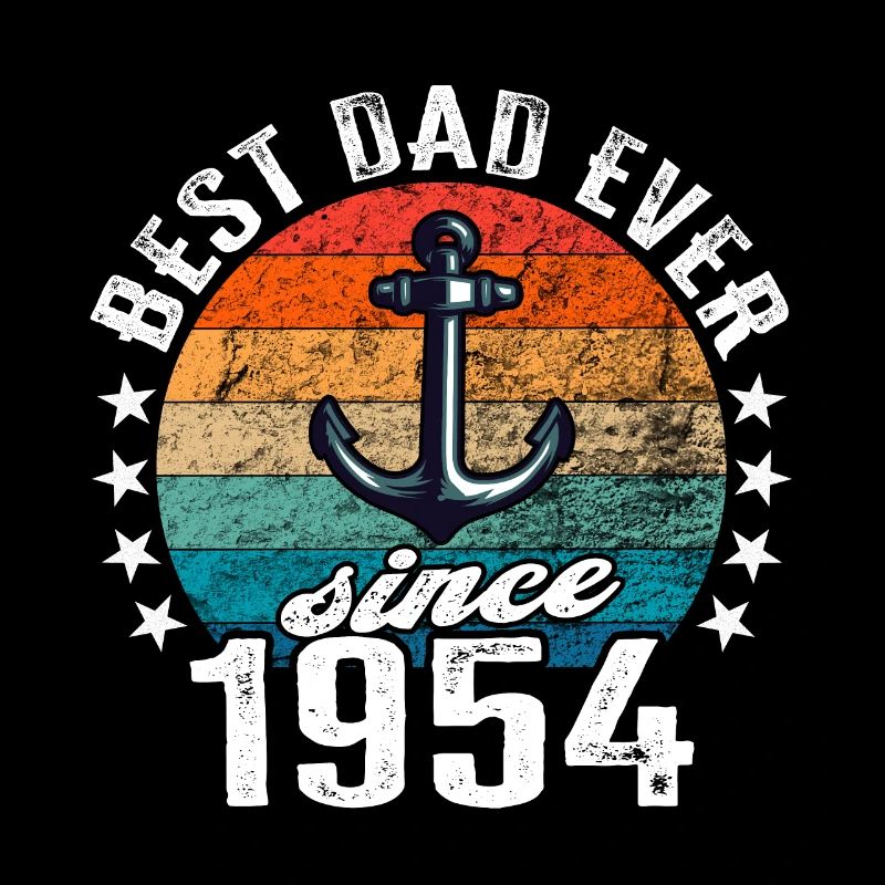 Bester Papa der Welt seit 1954 Anker