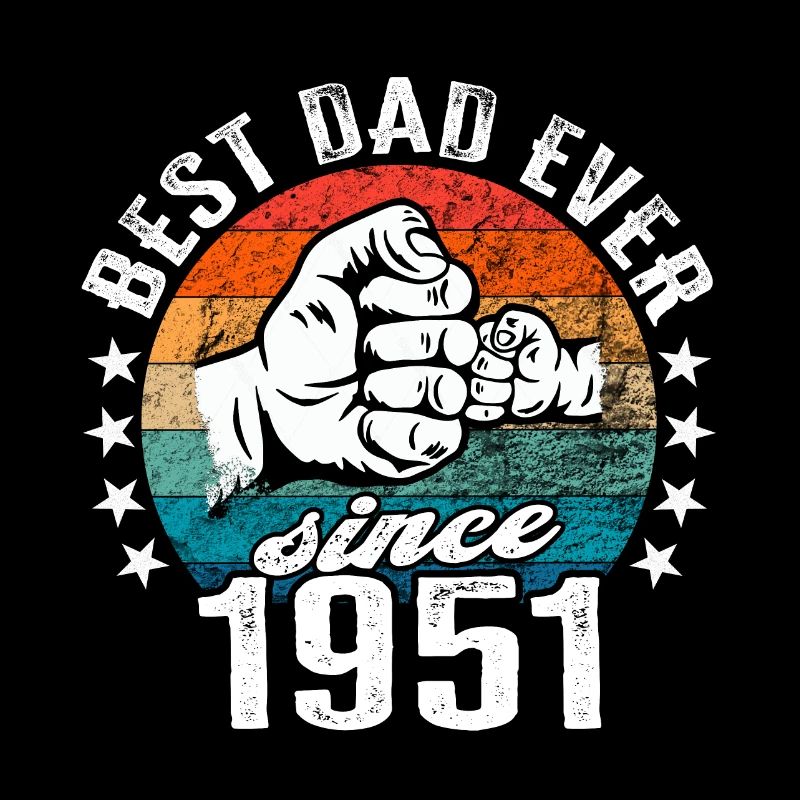 Bester Papa der Welt seit 1951 Vatertag