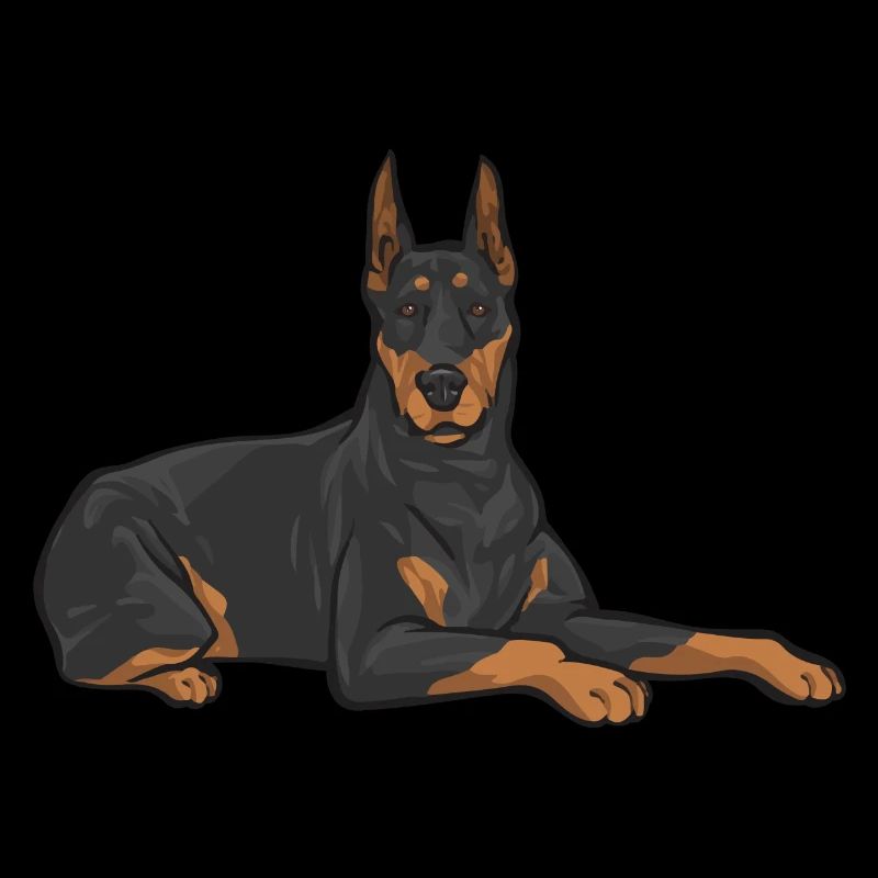 Dobermann Pinscher Hund Dobie