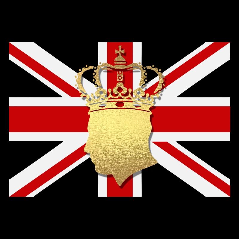 Couronnement du roi britannique Charles Angleterre Drapeau