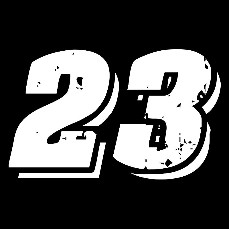 23 Zahl Symbol