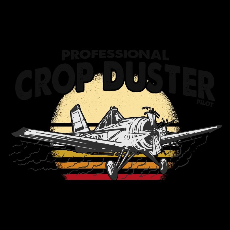 Professioneller Crop Duster Pilot, Antenne
