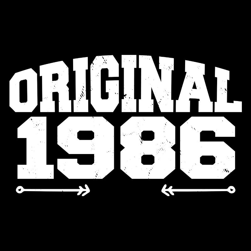 Original 1986 | Cadeau d’anniversaire 1986