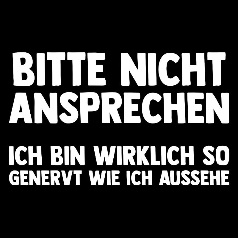Bitte Nicht Ansprechen