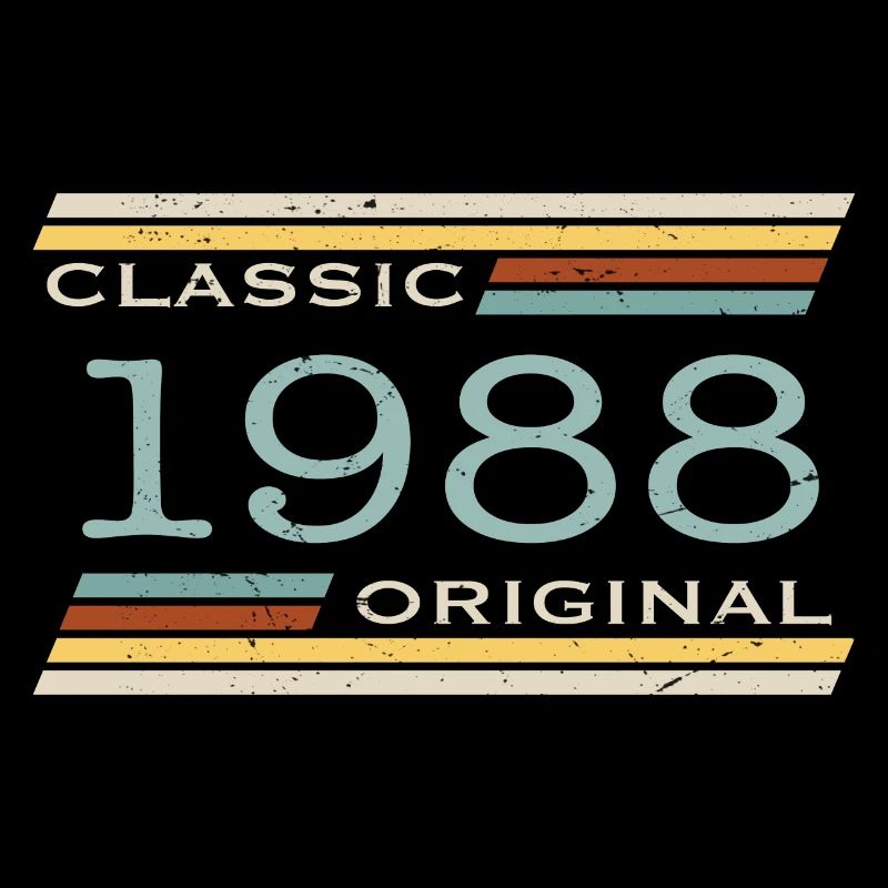 Vintage 1988, Classique, Original(e)