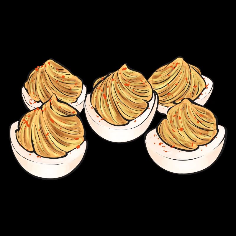 Gefüllte Eier Deviled Eggs