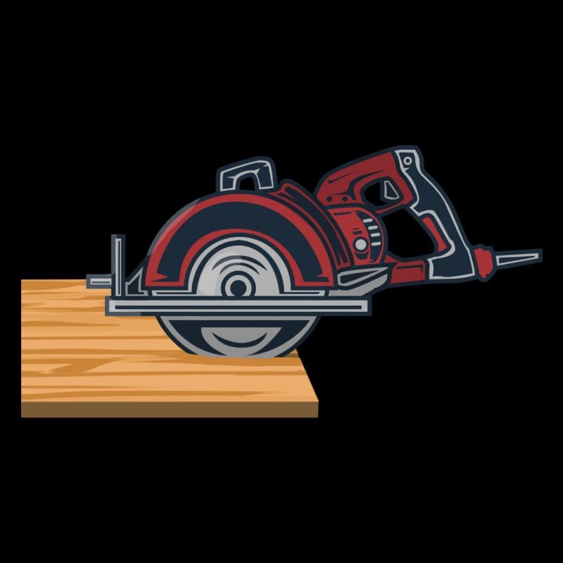 Holz Arbeiter Mit Säge