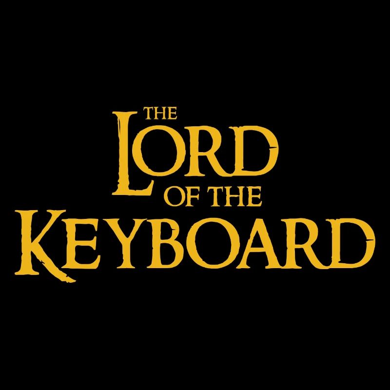 Le Seigneur du Clavier Informaticien PC Nerd
