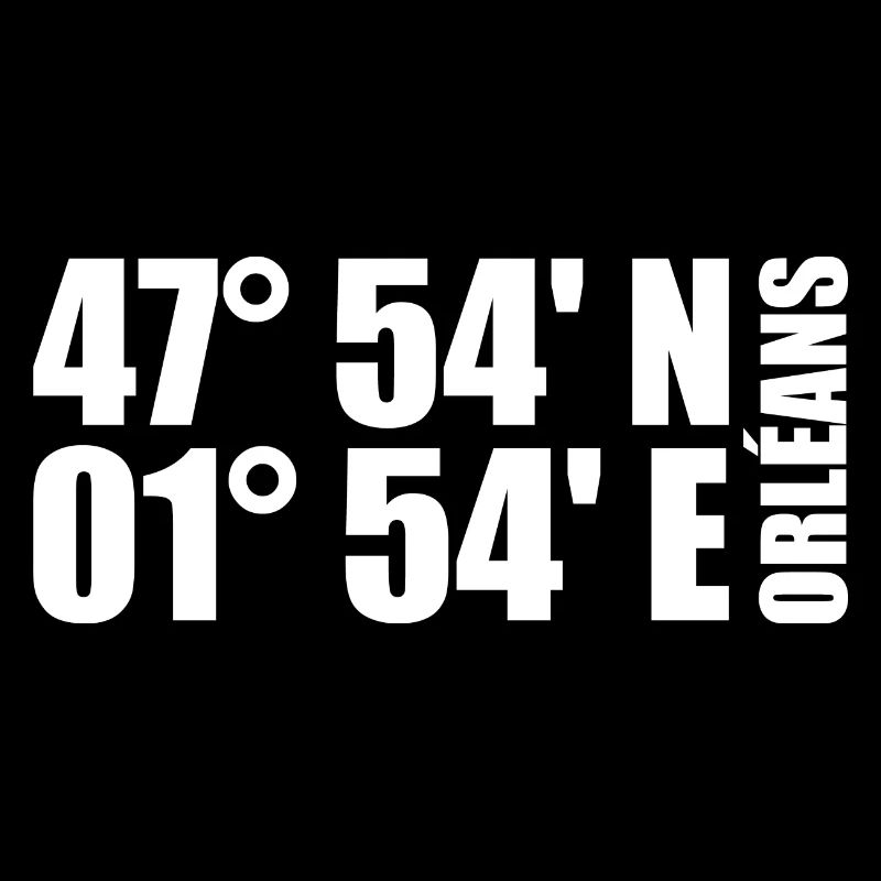 Orléans coordinates