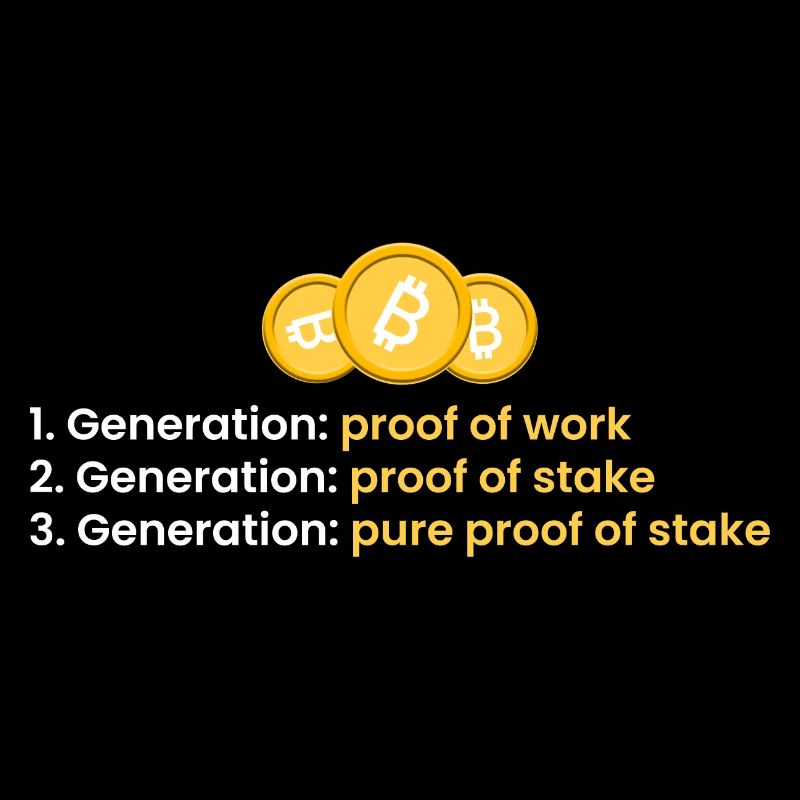 1st generation: proof of work