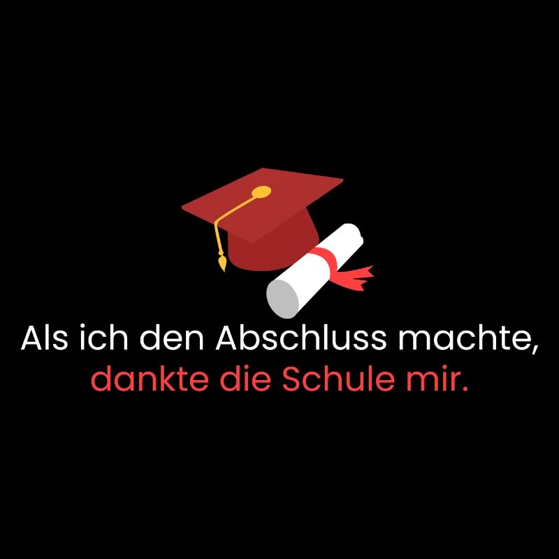 Als ich den Abschluss machte