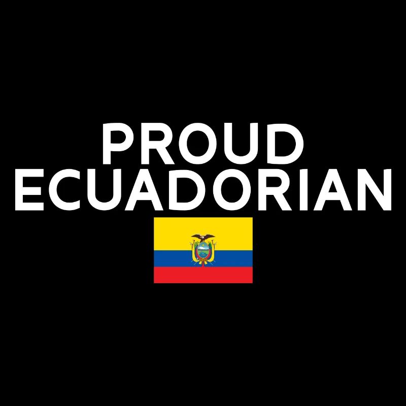 Fier Équateur Drapeau Équatorien