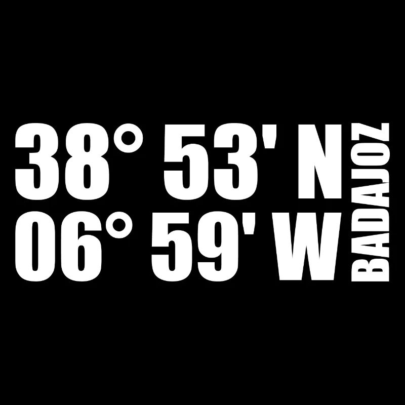 Badajoz Coordinates