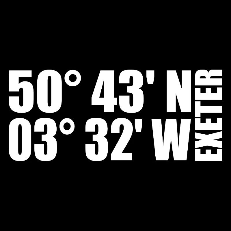 Coordonnées d’Exeter