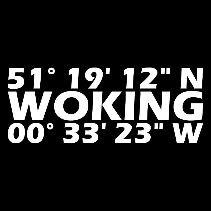 Woking coordinates
