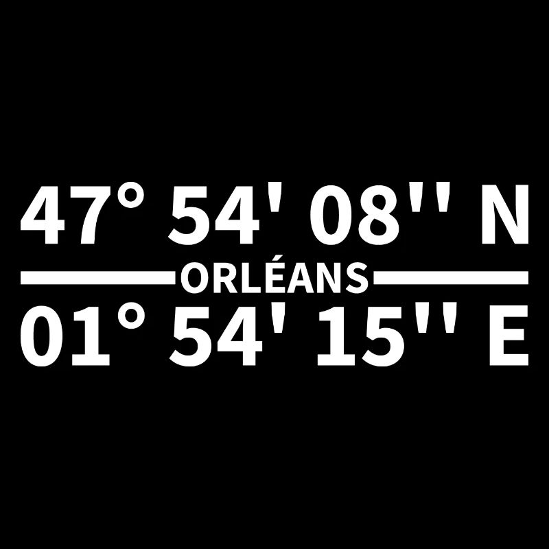 Orléans coordinates