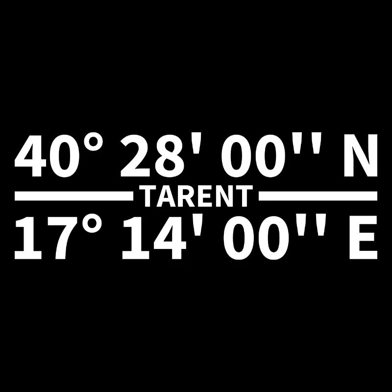 Coordonnées de Tarente