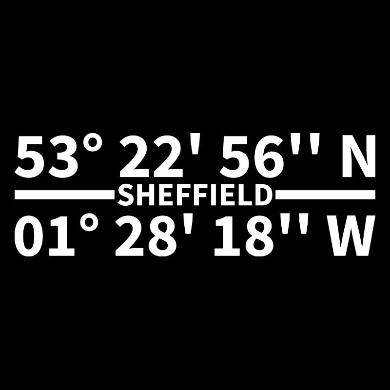 Coordonnées de Sheffield