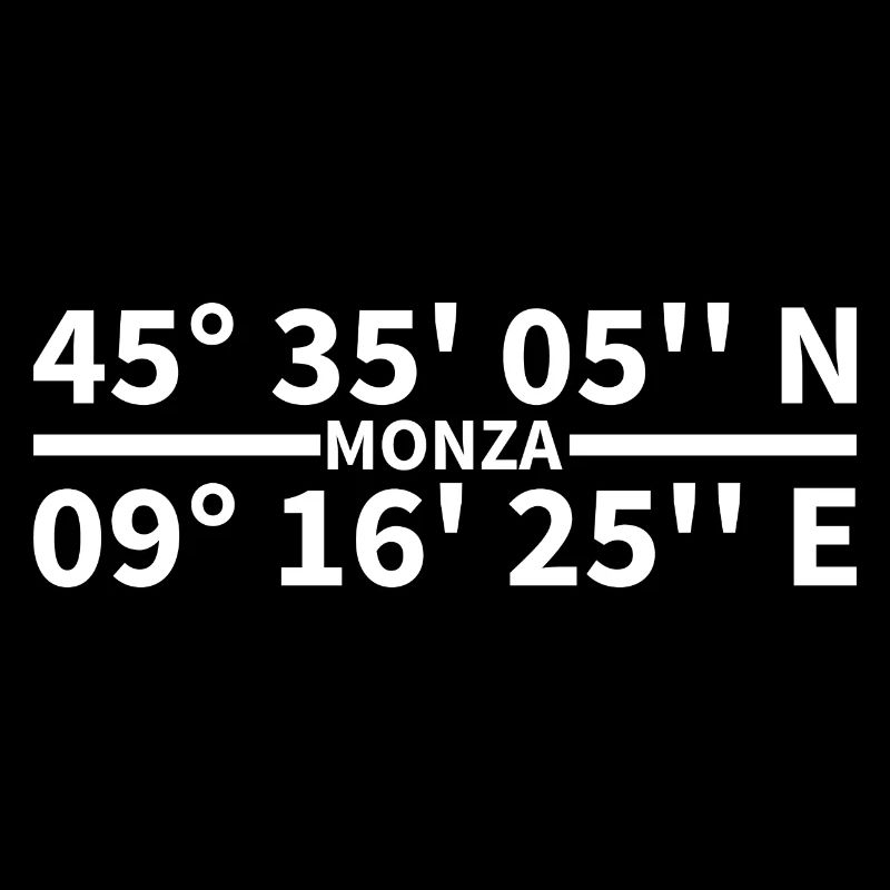 Monza coordinates