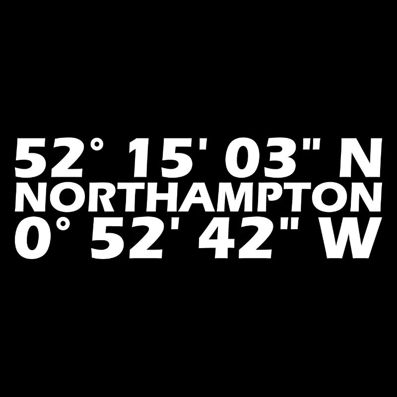 Coordonnées de Northampton