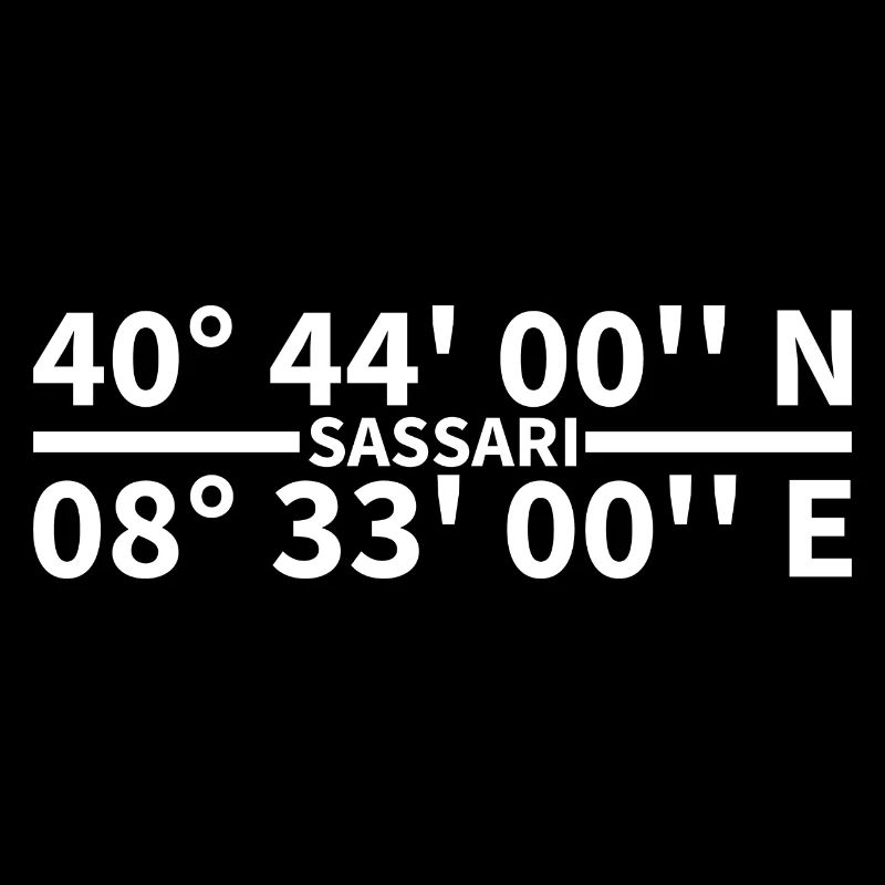 Sassari coordinates