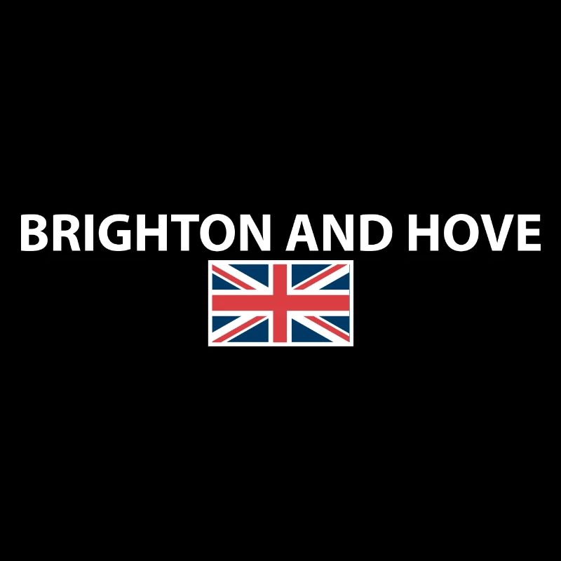 Brighton And Hove UK British Flag British