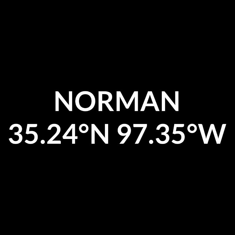 Norman, Oklahoma, USA Coordinates