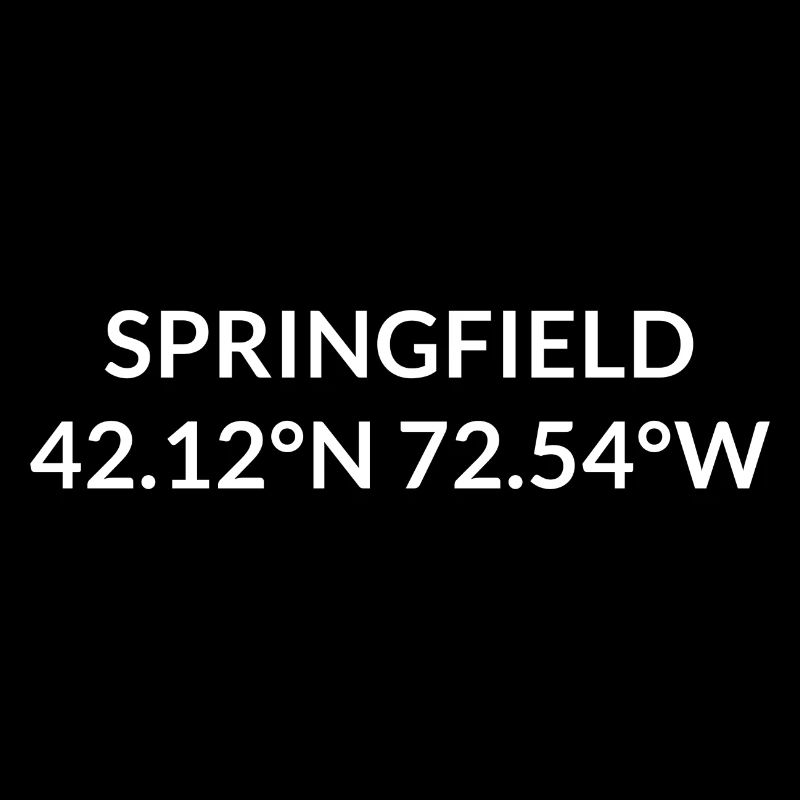 Springfield, Massachusetts, United States Coordinates