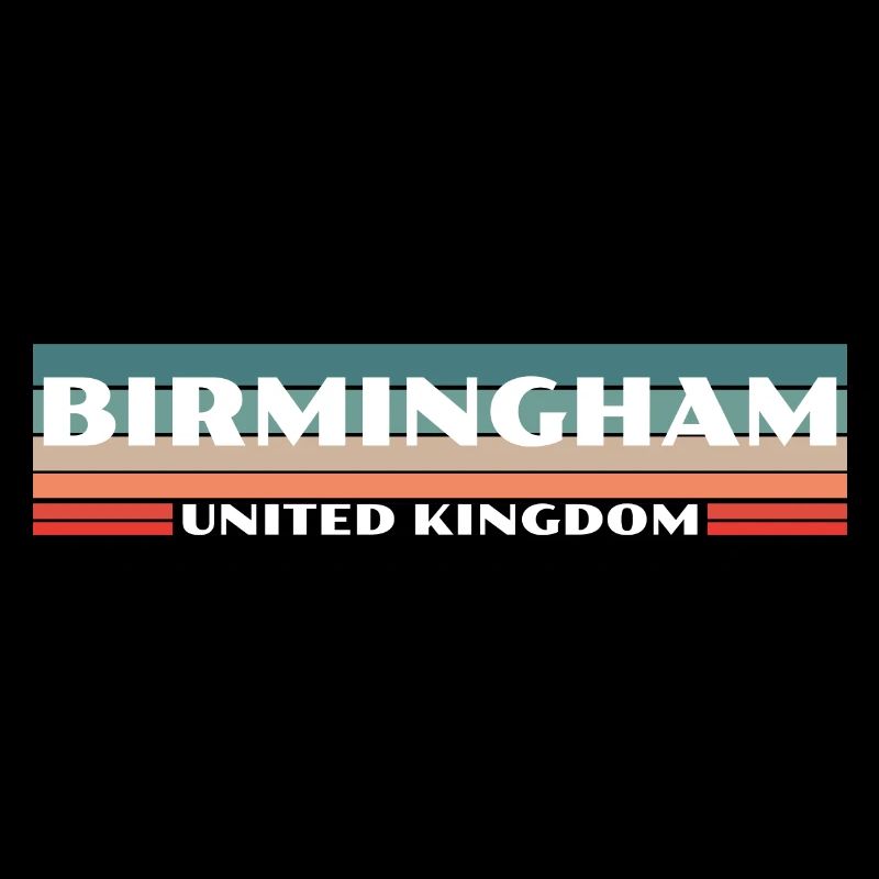 Birmingham UK Britisch Brite