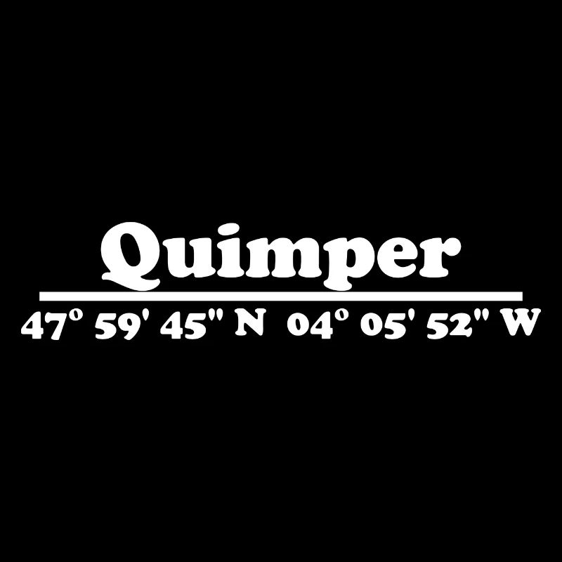 Coordonnées de Quimper