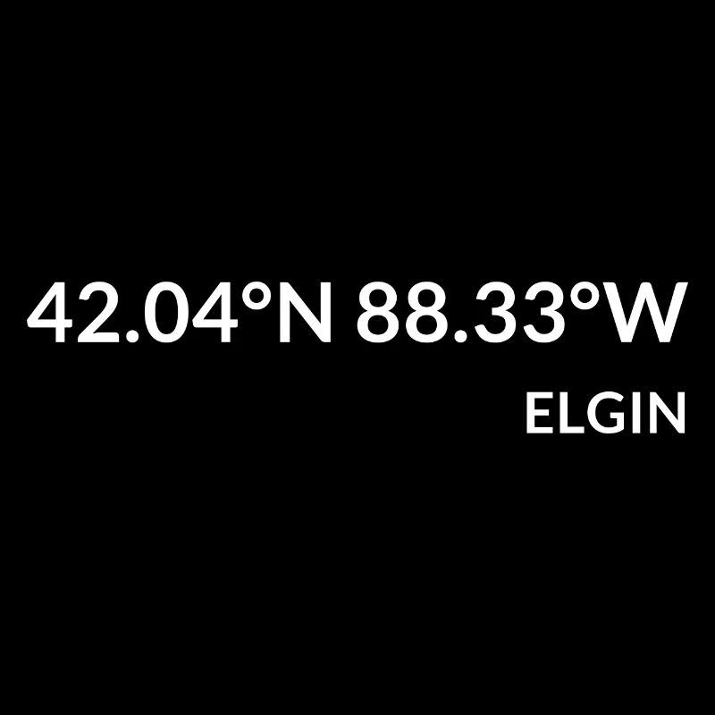 Coordonnées Elgin, Illinois, États-Unis