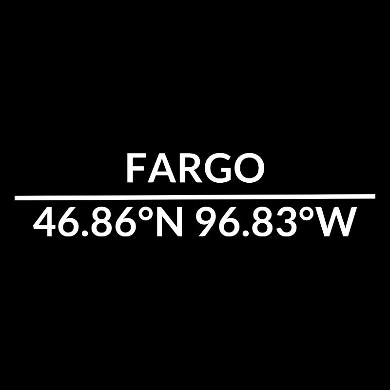 Fargo, North Dakota, USA Coordinates