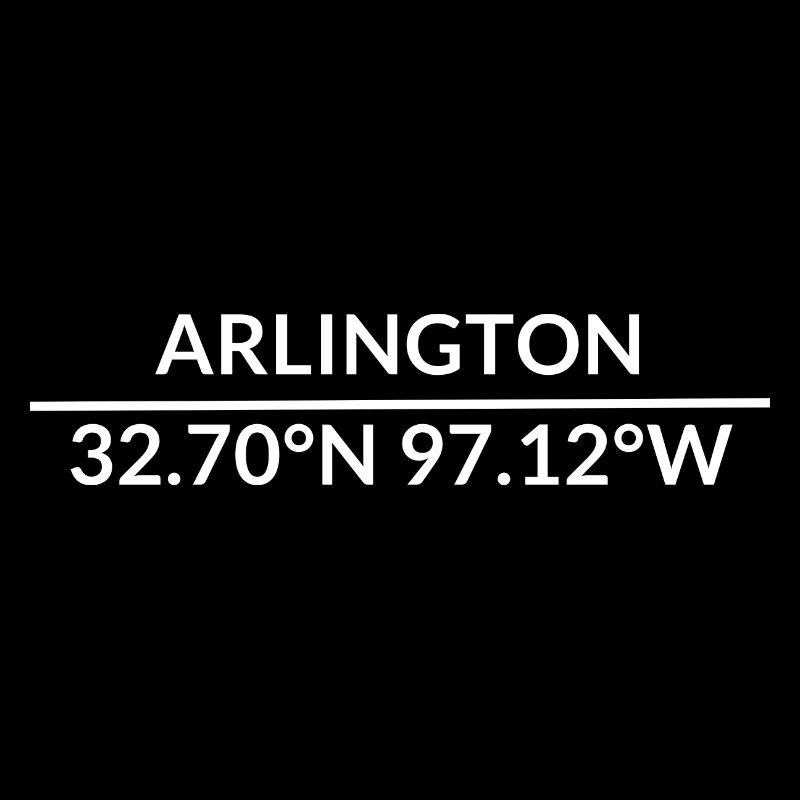 Arlington, Texas, USA Coordinates