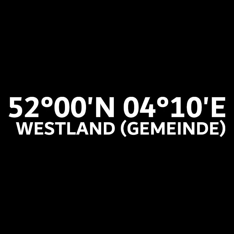 Westland (municipality) Coordinates