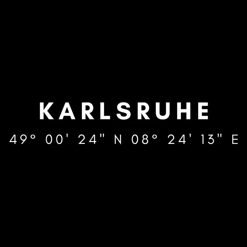 Karlsruhe coordinates