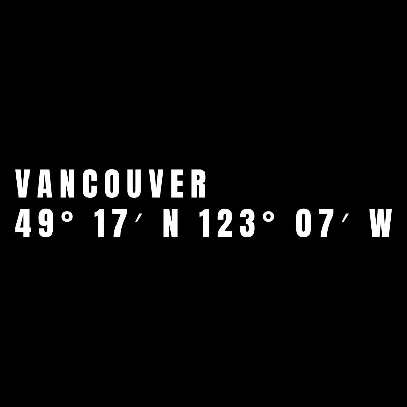 Vancouver, Canada Coordonnées