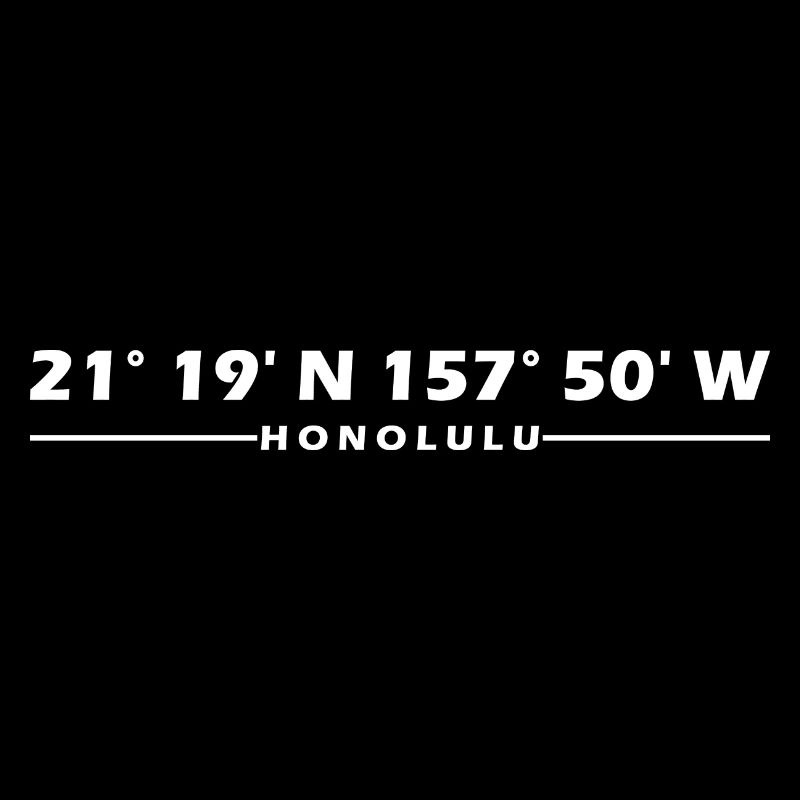 Honolulu Coordinates