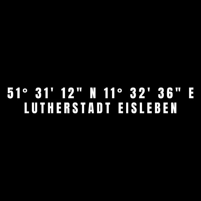 Coordonnées Lutherstadt Eisleben Saxe-Anhalt