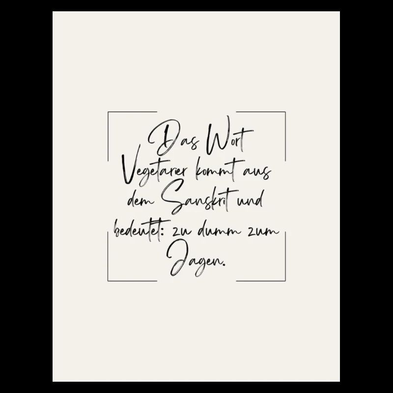 Der Vegetarier