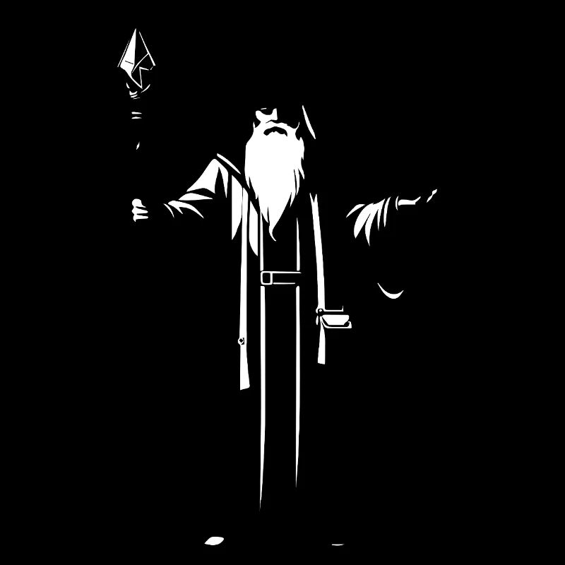 Wizard - Simple Fantasy Logo