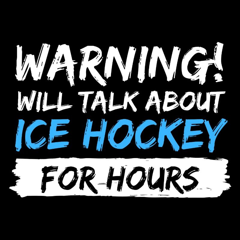 talk about ice hockey gift idea saying