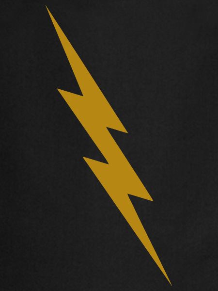 Golden Lightning Bolt