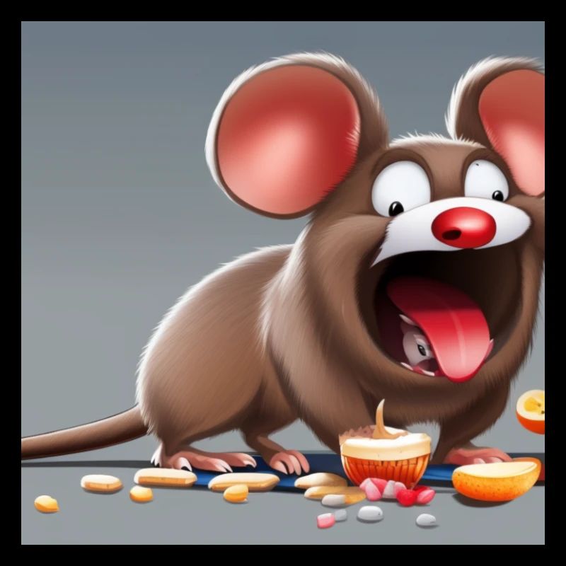 hungry mouse
