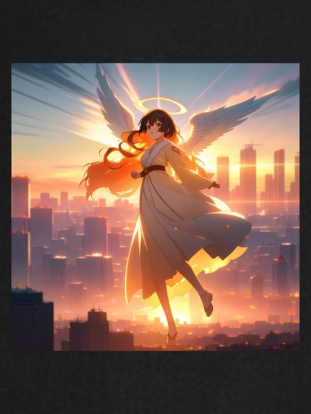 Ange dans le ciel