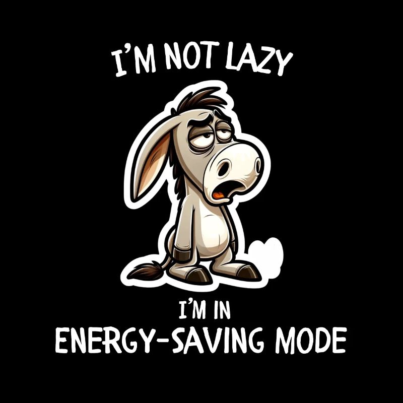 Lazy Donkey Energy-Saving Mode