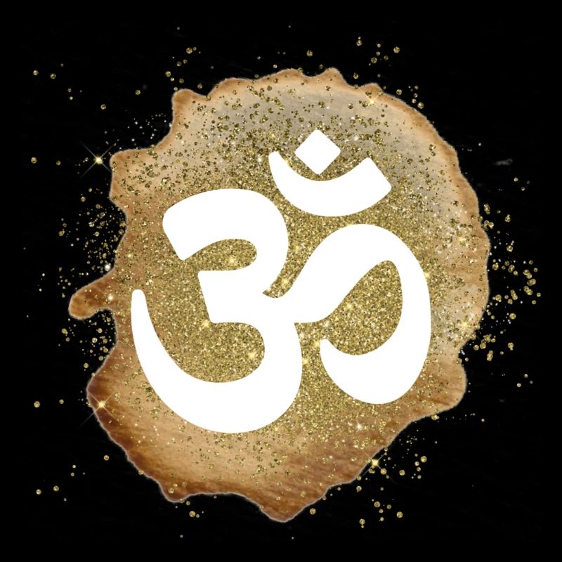 om zeichen gold erde elemente